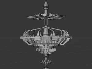 space station 3D Model