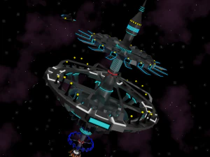 space station 3D Model