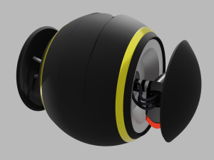 scifi camera battle drone Modèle 3D
