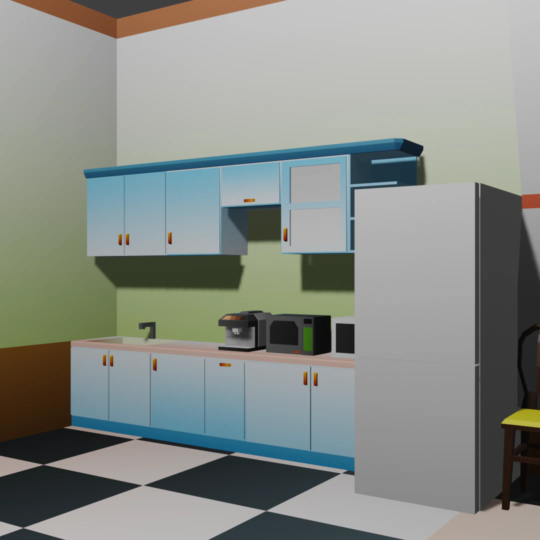 office 3d lp elements 3D Model .c4d .max .obj .3ds .fbx .stl .blend 