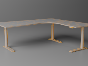 desk Model 3D