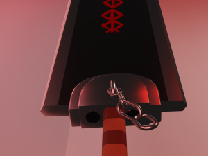berserker sword Model 3D