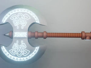 сокира берсерка 3D Модель