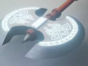 berserker axe 3Dモデル