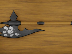 狂暴斧头 3D 模型