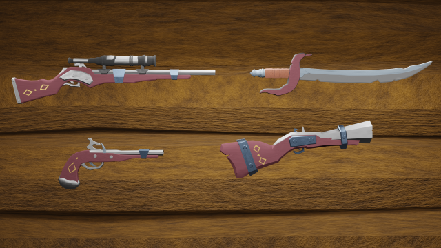 thieves Model 3D .c4d .max .obj .3ds .fbx .stl .blend