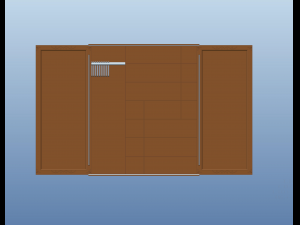 wardrobe3d Modello 3D