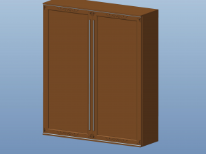 wardrobe3d Modello 3D