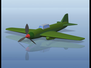 fighteraircraft 3d 3D 模型