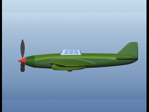 fighteraircraft 3d 3D-Modell