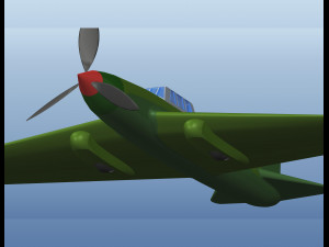 fighteraircraft 3d 3D-Modell