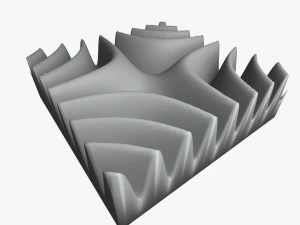 fun&ccedil;&atilde;o fc006 5x5 10kv Modelo 3D