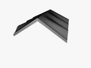 fc roof v3 30degree wave 2x2 10kv 3D Model