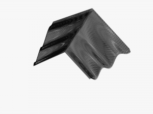 fc roof v4 45degree wave 2x2 10kv Modelo 3D