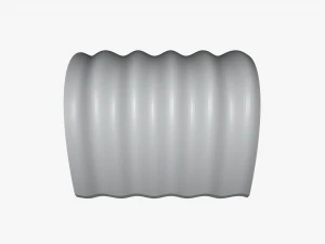 fc roof v5 curved 2x2 10kv 3D Model