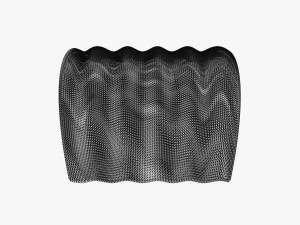 fc roof v5 curved 2x2 10kv 3D 모델