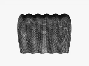 fc roof v5 curved 2x2 10kv 3D Model