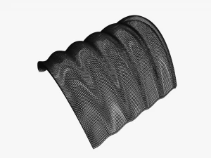 fc roof v5 curved 2x2 10kv 3D Model