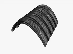fc roof v5 curved 2x2 10kv 3D Model
