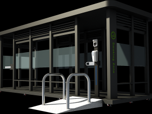 smoking zone 3D 模型
