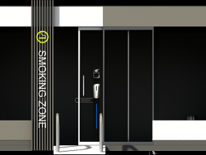 smoking zone 3D 模型