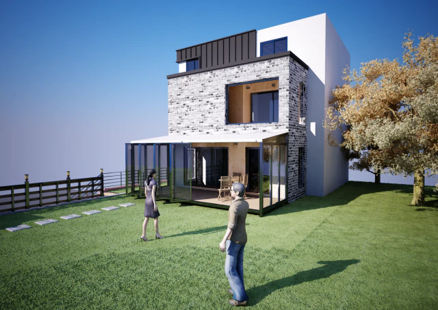 будинок 3D Модель .c4d .max .obj .3ds .fbx .stl .blend 