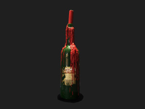 candle Model 3D