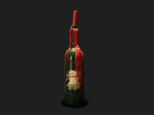 candle 3D Model