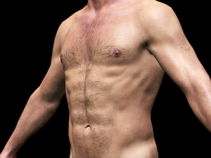 realistic highly detailed man 3D Model