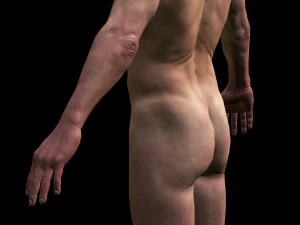 realistic highly detailed man 3D Model