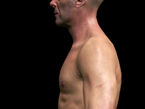 realistic highly detailed man 3D Model