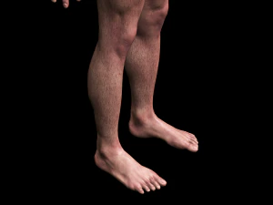 realistic highly detailed man 3D Model