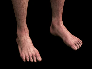 realistic highly detailed man 3D Model