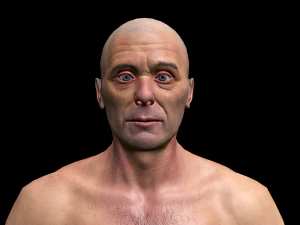 realistic highly detailed man 3D Model