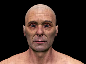 realistic highly detailed man 3D Model
