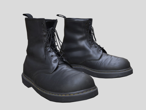 Boots boot dr martens 3D 模型