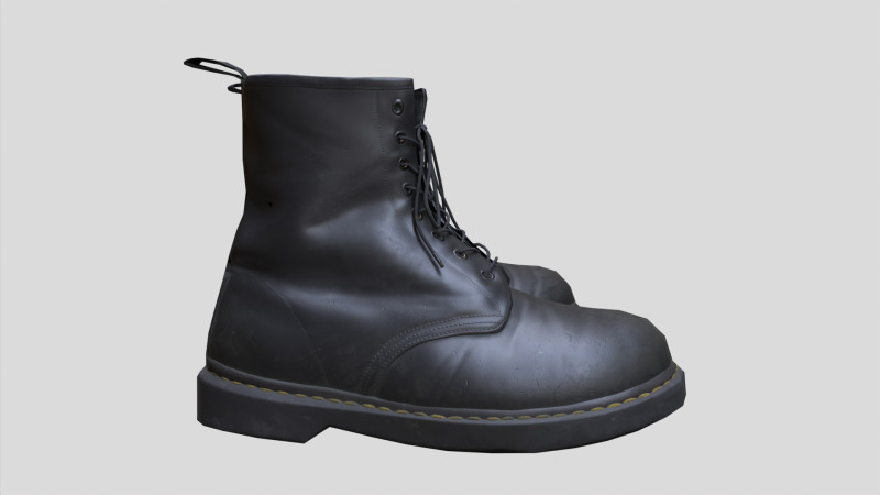 Boots boot dr martens 3D Model in Clothing 3DExport