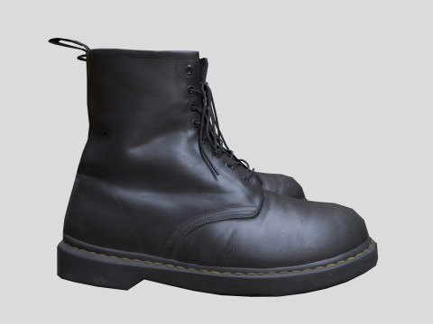 Boots boot dr martens Modelo 3D