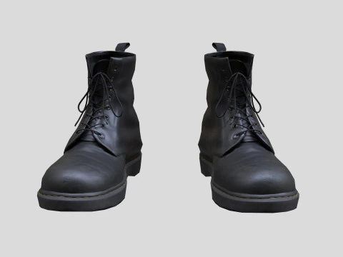 Boots boot dr martens 3D Model