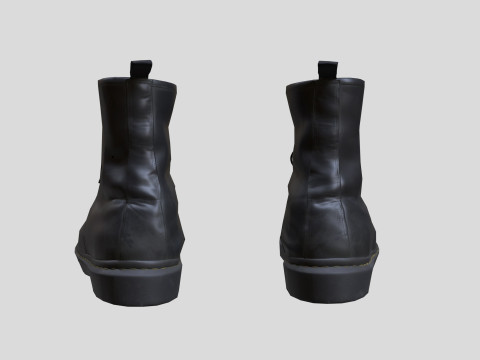 Boots boot dr martens Modelo 3D