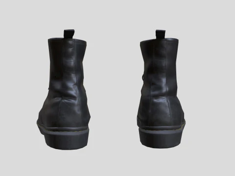 Boots boot dr martens 3D Model