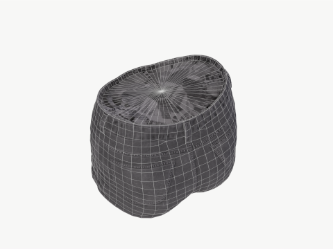 Female jeans black mini shorts denim Low-poly Modèle 3D