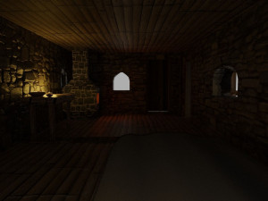 medieval house Modelo 3D