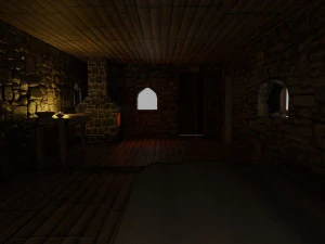 medieval house 3D Model