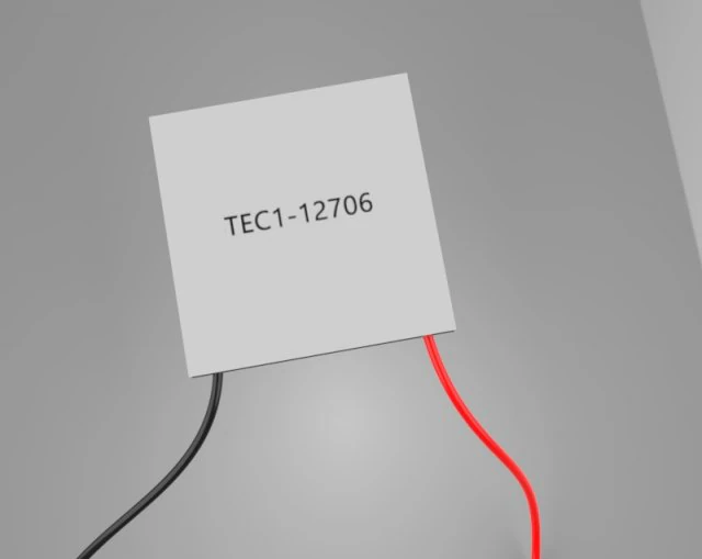 m&oacute;dulo Peltier Modelo 3D .c4d .max .obj .3ds .fbx .stl .blend 