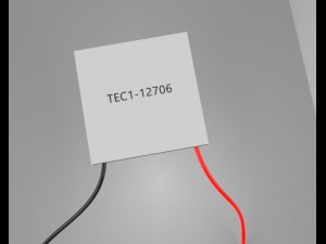 peltier module 3D Model