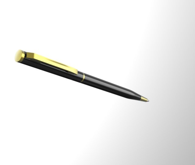 just a pen 3D Model .c4d .max .obj .3ds .fbx .stl .blend 