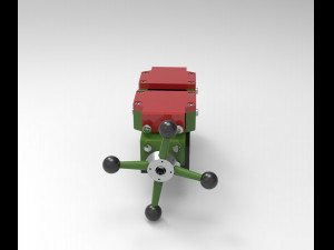 vise for the machine 3D-Modell
