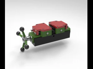 vise for the machine 3D Model