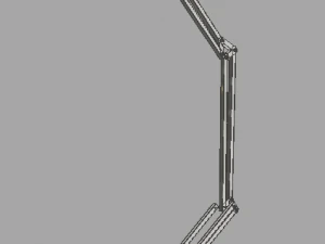 lampara de escritorio incluye planos constructivos 3D Model